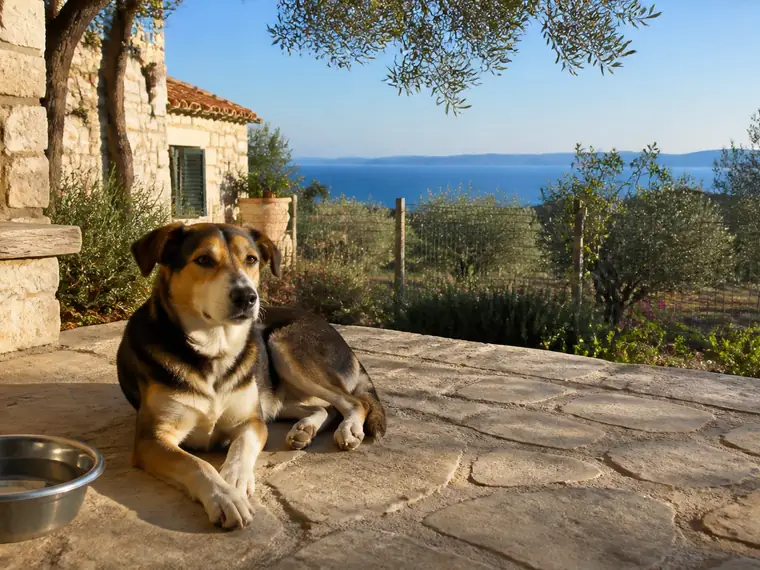 Ferienhaus mit Hund
